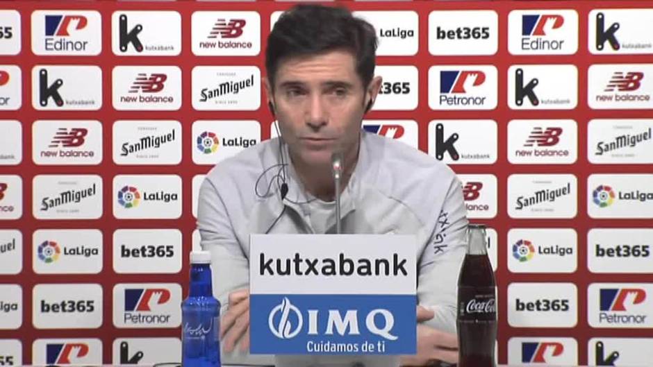 Marcelino: "Siempre tenemos que tener ambición"