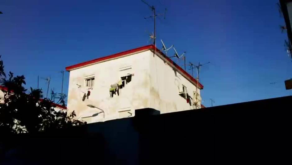 Canal Sur. Montaje del mapping del Gran Poder en Los Pajaritos