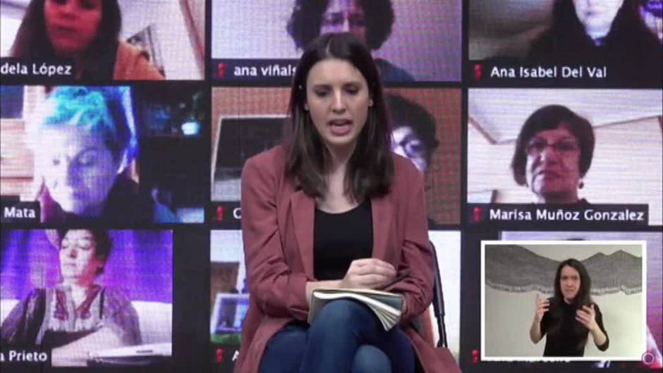 Montero dice que "se equivocan" quienes buscan medir el éxito del 8M "por lo llenas que estén las plazas"