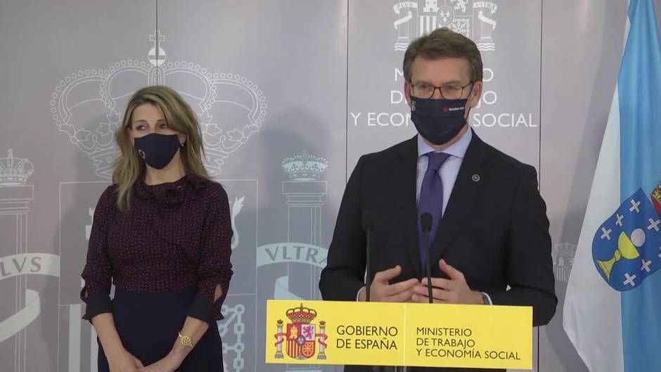 Feijóo confía en aumentar "de forma intensa" fondos de empleo para Galicia