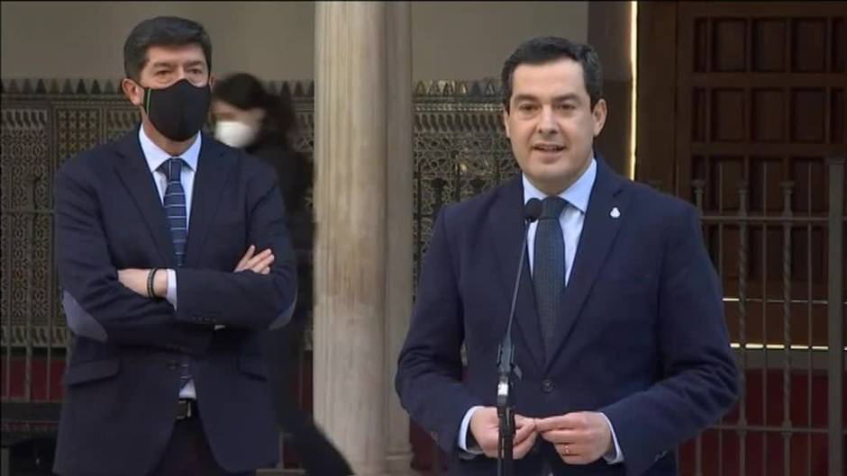 Moreno Bonilla: "El Gobierno de Andalucía goza de una espléndida y robusta salud"