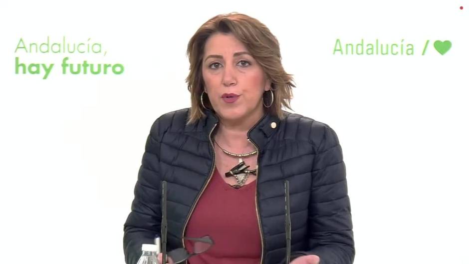 Susana Díaz descarta una moción de censura en Andalucía