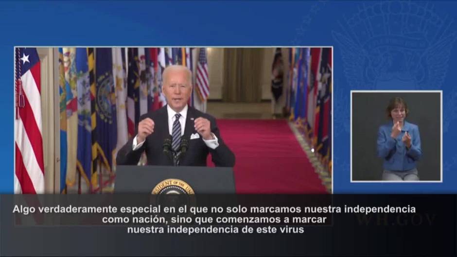 Biden ordena iniciar vacunación de todos los adultos antes del 1 de mayo