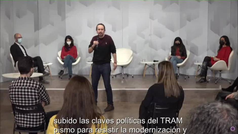Pablo Iglesias defiende el art. 47 de la Constitución y dice que la vivienda es "un derecho"