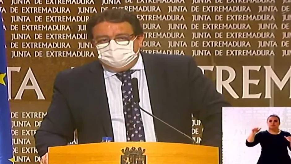Vergeles avisa de un "discreto repunte" de casos en Extremadura