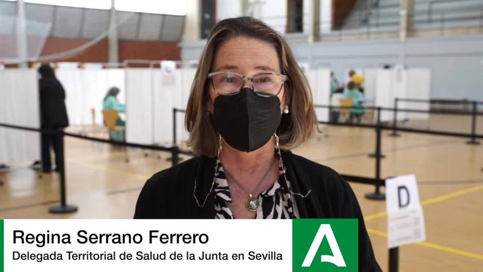 Proceso de vacunación contra el coronavirus en Sevilla