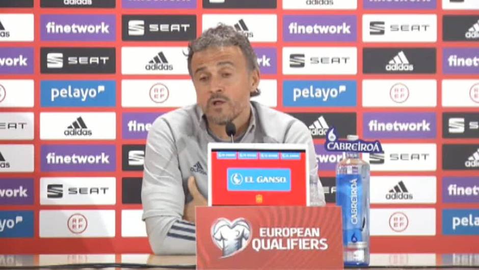 Luis Enrique sobre la ausencia de un once fijo: "No tomo las decisiones según lo que piense Pepe, Manolo o Lucas"