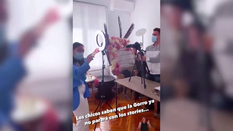 Tamara Gorro presume de su fantástico equipo de trabajo