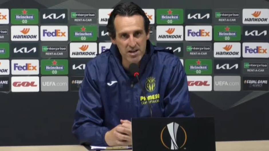 Emery: "Hay que sentir que jugamos para nuestra afición y para ganar"