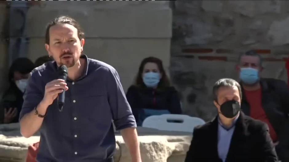 Pablo Iglesias afirma que la derecha en Madrid "desprecia lo público"