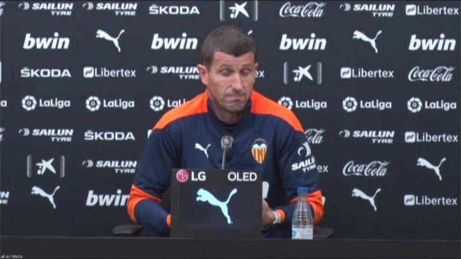 Javi Gracia: "No he hablado nunca con el propietario"