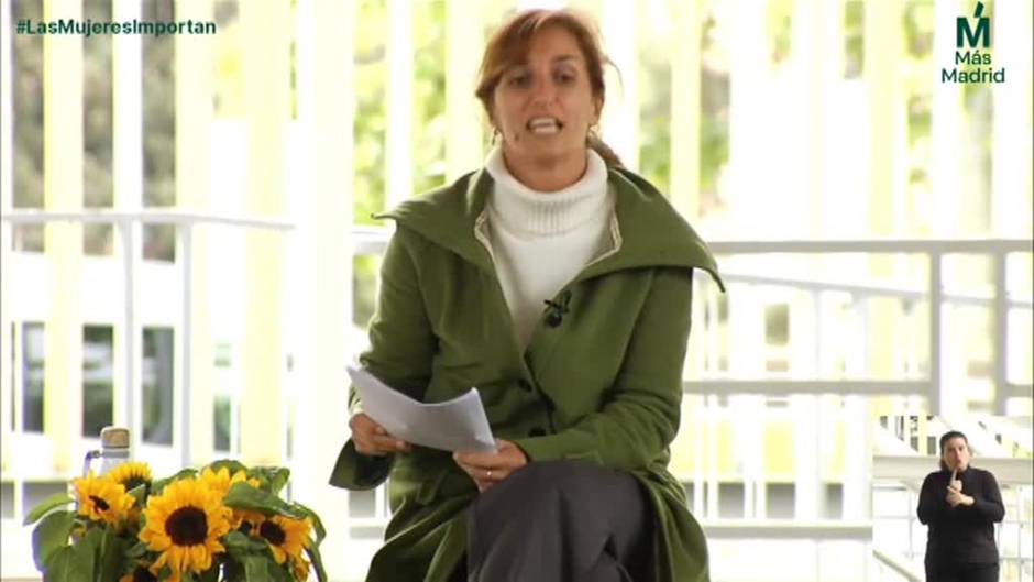 Mónica García: "El feminismo y las políticas verdes nos han enseñado como hacer frente a la ultraderecha"