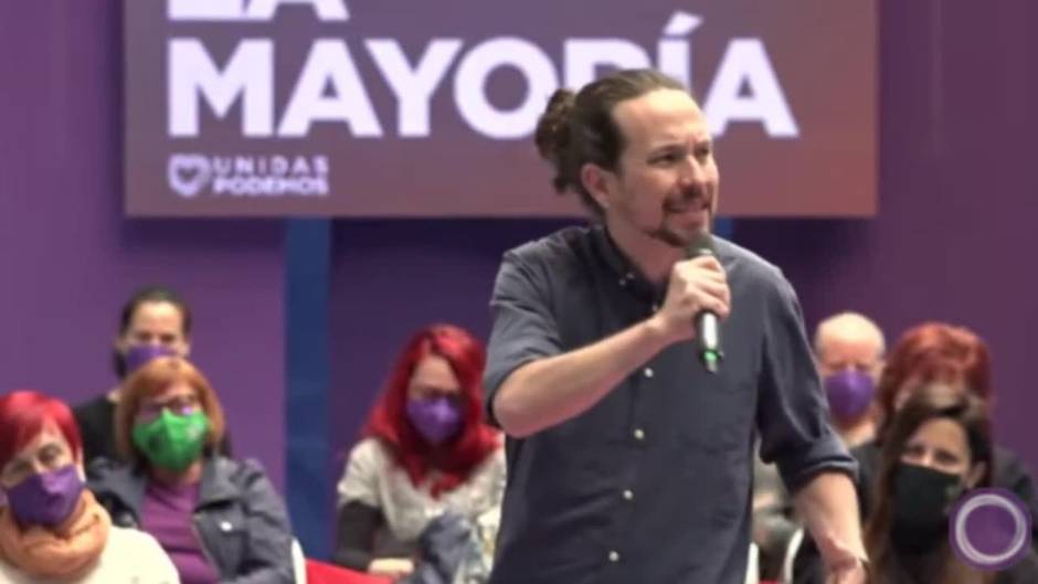 Iglesias critica que el Rey "no condene la violencia fascista"