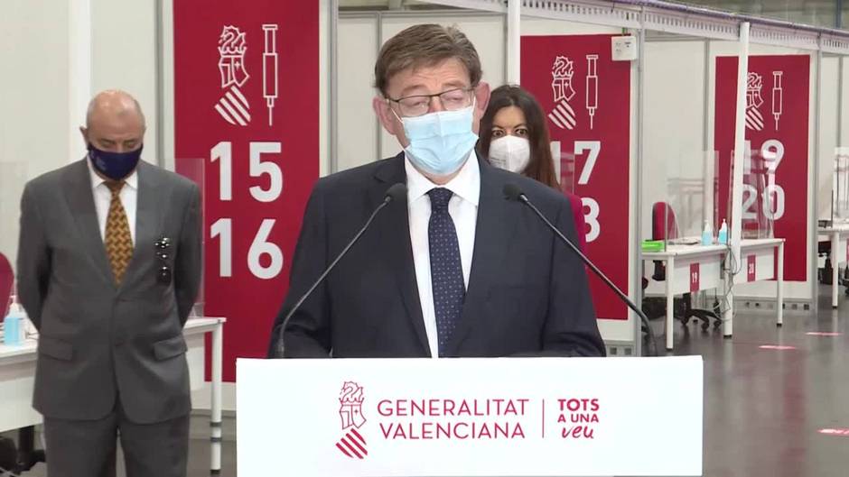 La Comunidad Valenciana recibirá la próxima semana 401.400 dosis de vacunas del coronavirus