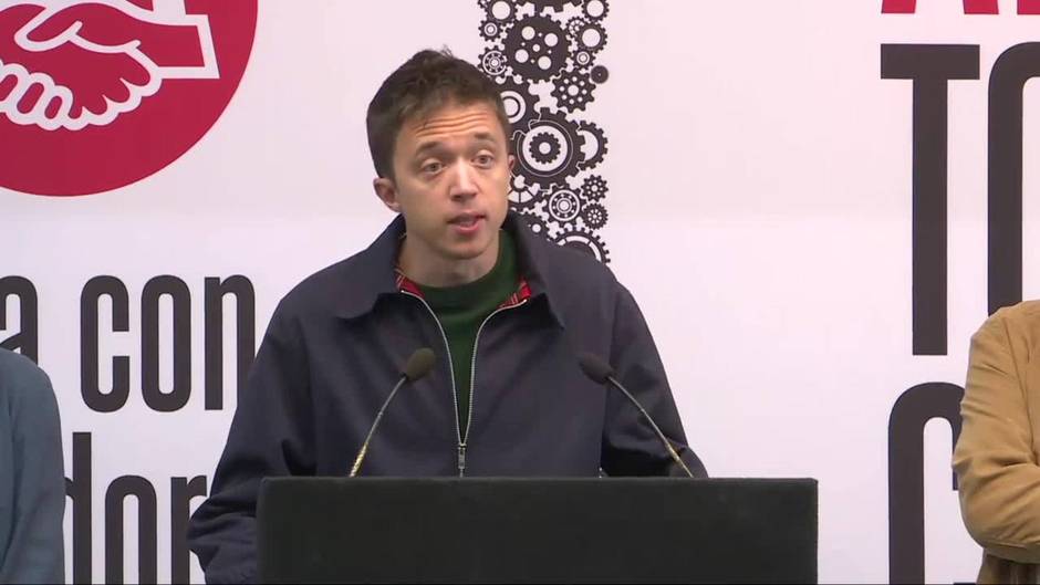 Errejón sitúa las 32 horas y la industrialización verde como los desafíos más relevantes