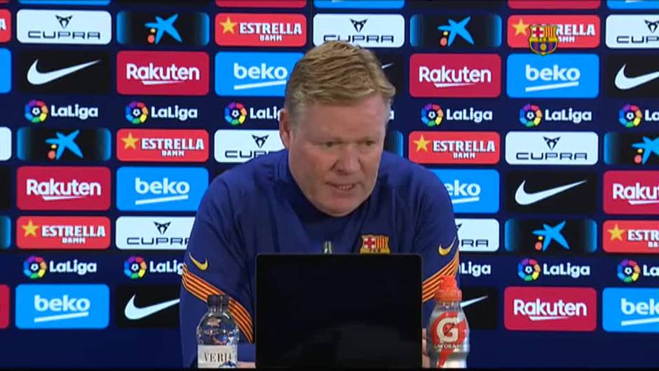 Koeman reconoce que "hay que mejorar" y espera "un partido complicado" en Valencia