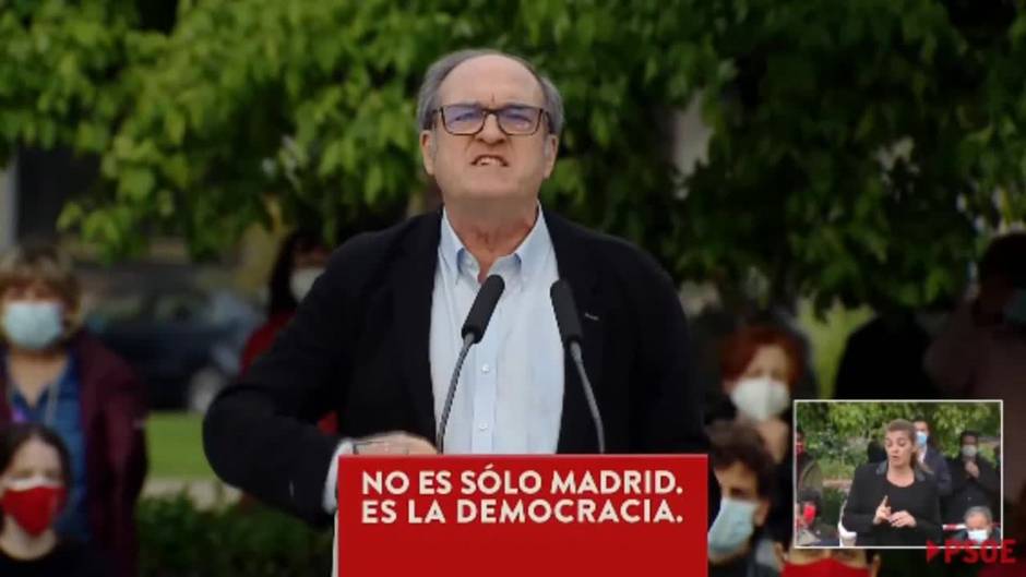 Gabilondo llama a votar "para lograr una alternativa a PP y Vox"