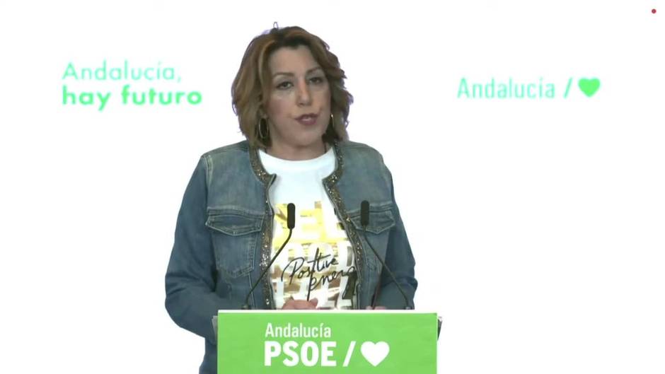 Susana Díaz propone un adelanto de las primarias en el PSOE andaluz