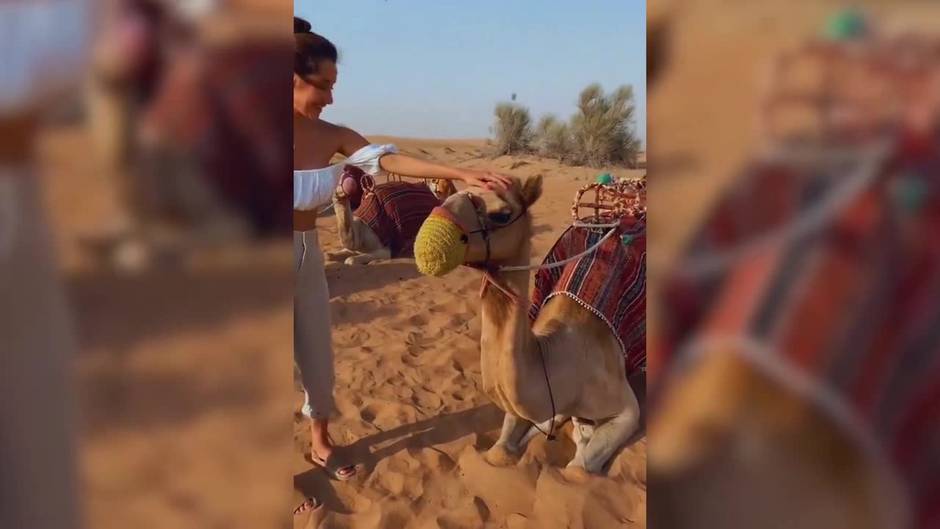 Adara Molinero y Rodrigo Fuertes disfrutan de un viaje de ensueño en Dubái