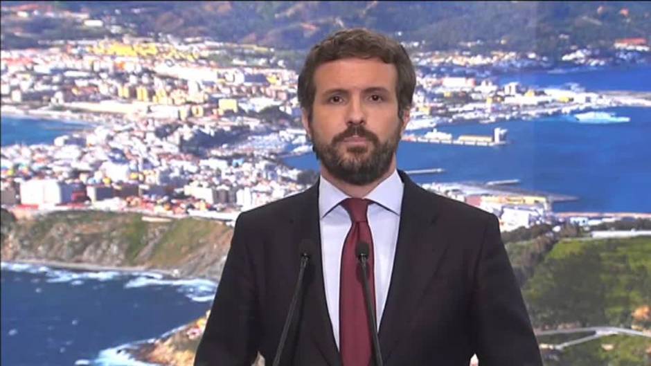 Casado afirma que el Gobierno "insulta" a los españoles por mirar a la España de 2050