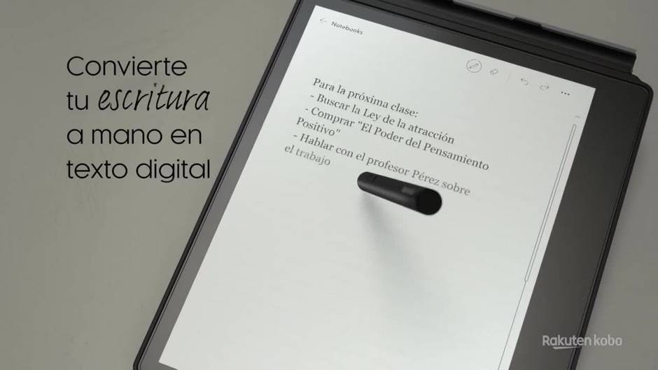 Kobo by Fnac presenta Elipsa, un 'eReader' para leer y tomar notas a mano