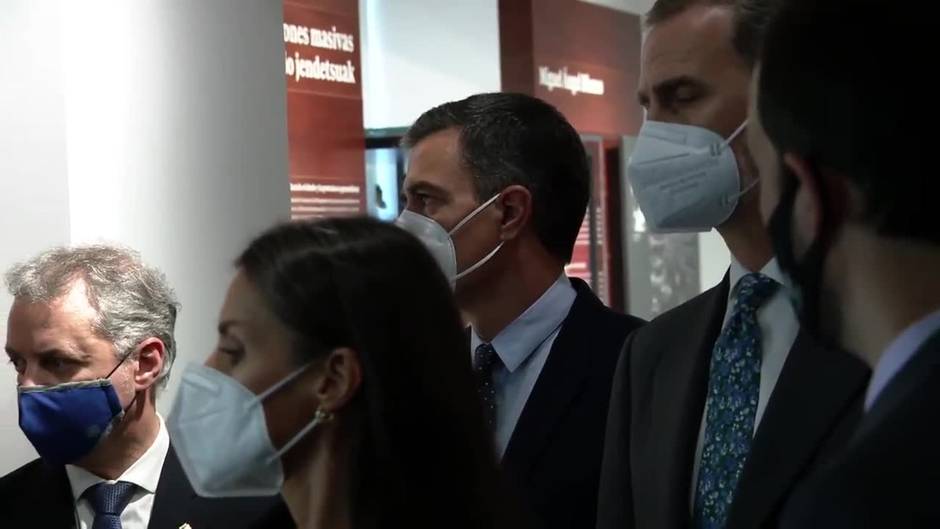 El Rey inaugura el Centro Memorial de Víctimas del Terrorismo en Vitoria