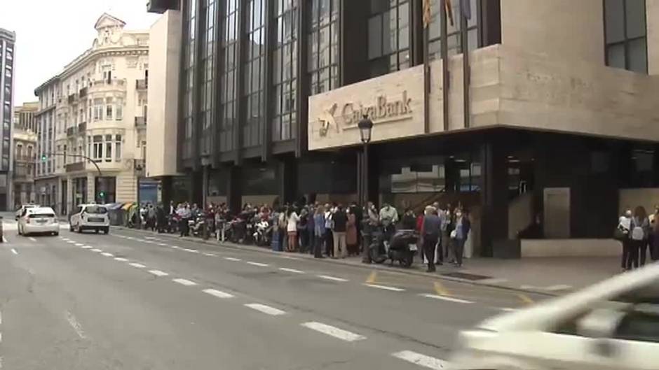 Protestas en el sector de la Banca