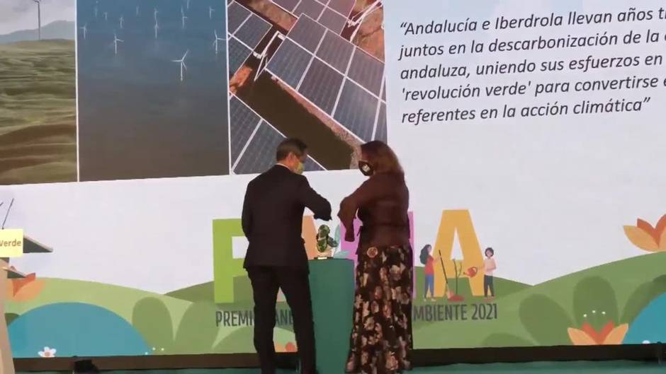 Crespo define a galardonados en los Premios de Medio Ambiente como "el espejo en el que mirarnos"