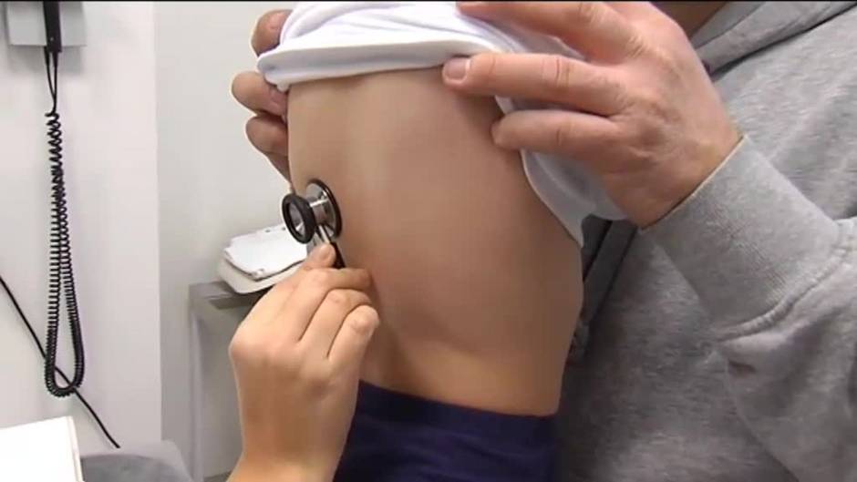 Repunte de casos de bronquiolitis en niños