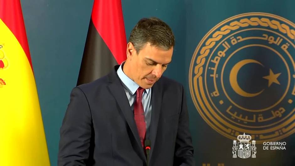 Sánchez confirma que habrá españoles en el mecanismo de observación en Libia