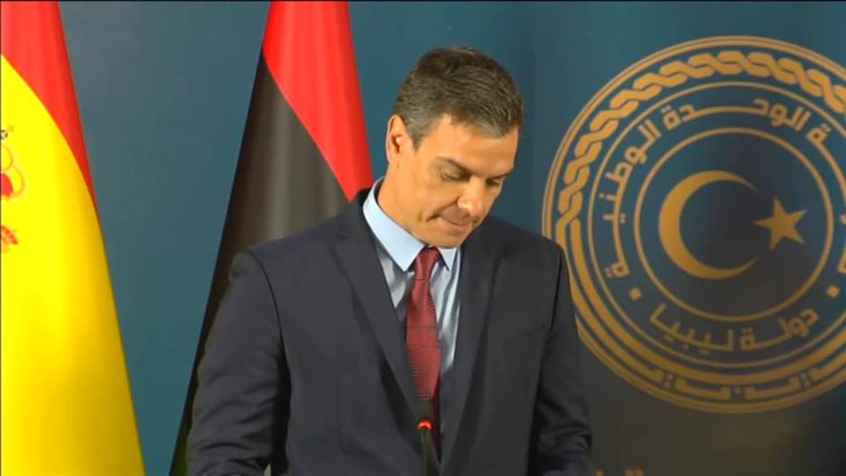 Sánchez: "Libia atraviesa un momento histórico y España quiere estar a su lado"