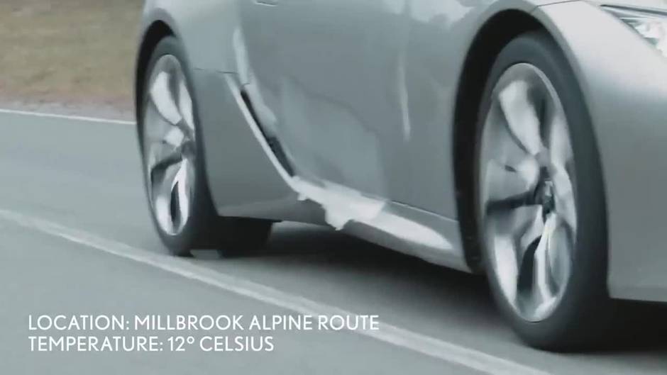 El Lexus LC Cabrio soporta la congelación durante 12 horas en una prueba extrema