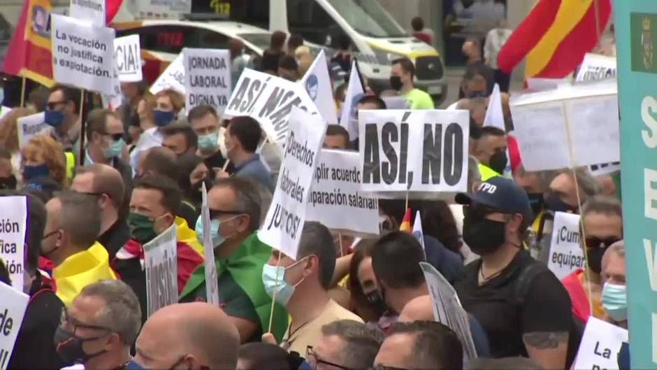 Guardias civiles piden reunión con Marlaska con una concentración en Sol