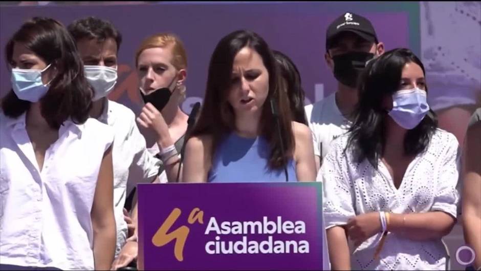 Belarra promete "dejarse la piel" para llevar a Podemos "lo más lejos posible"