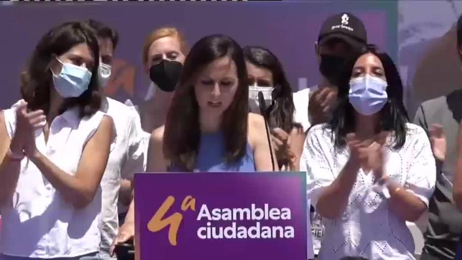 Ione Belarra, nueva líder de Podemos con casi el 89 por ciento de los votos