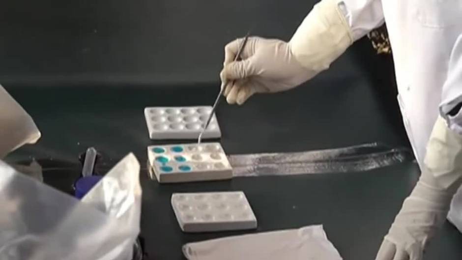 Incineran en Perú un gran alijo de 30 toneladas de droga