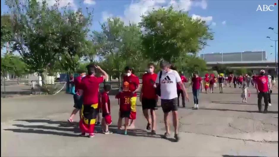 Ambiente previo España - Polonia