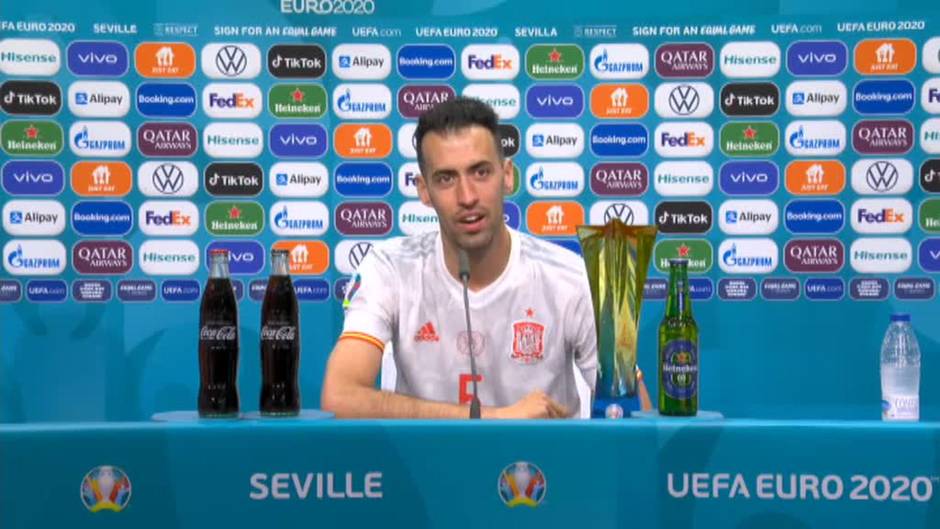 Busquets: "El equipo ha dado ese plus que necesitaba y ha sido un partido muy bueno"
