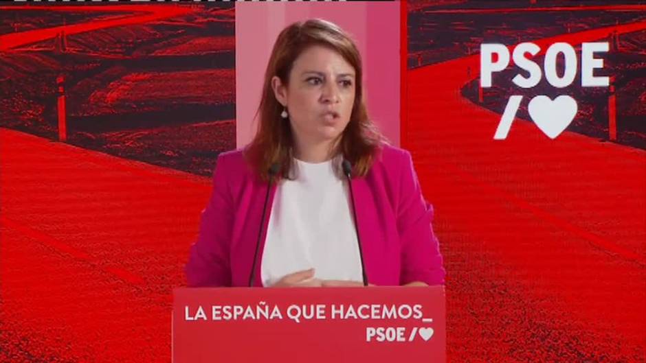 Lastra: "Casado está cada vez más en manos de Aznar y Vox, está convirtiendo al PP en la anti España"