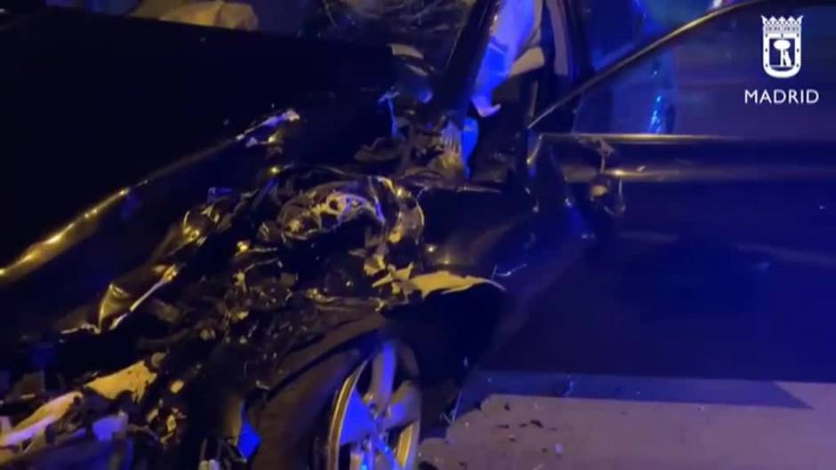 Muere un joven de 22 años en un accidente de moto en la calle Sinesio Delgado de Madrid