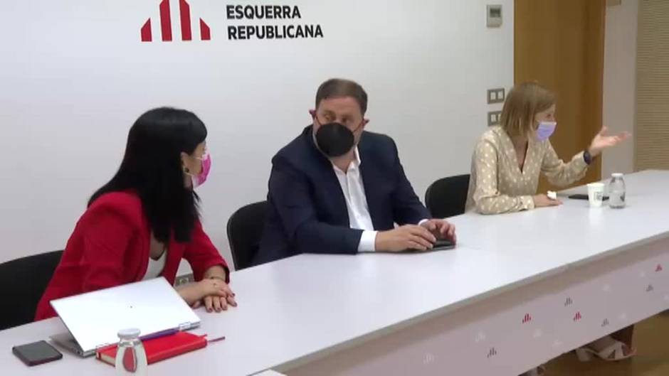 Junqueras preside la Permanent Nacional de ERC tras los indultos