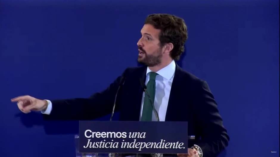 Casado recalca que fue "acertado" el 155 y recurrir el Estatut