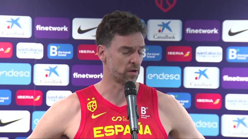 Gasol: "Habrá que ganarse la medalla, ojalá acabemos con una al cuello"