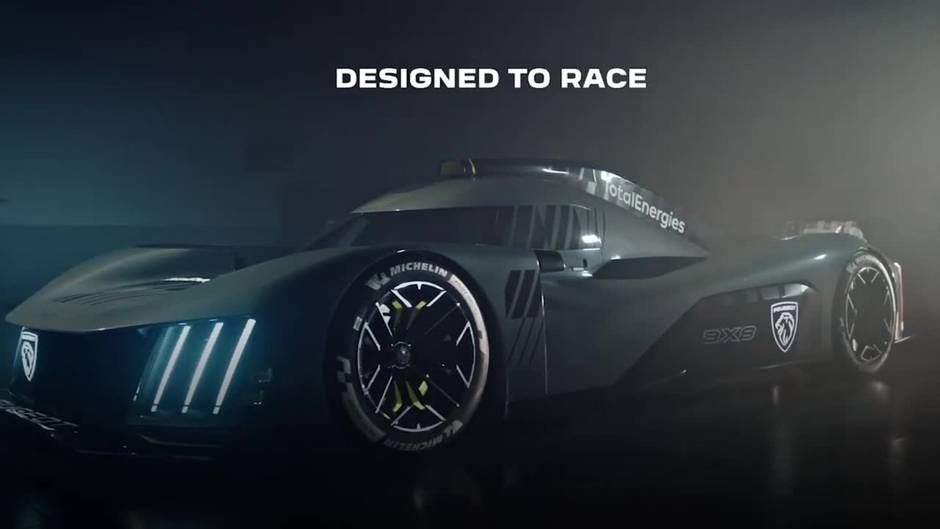 Peugeot presenta el prototipo del Hypercar 9X8