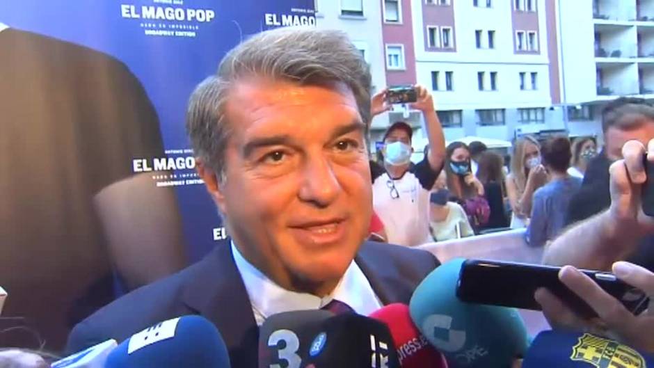 Laporta, sobre la renovación pendiente de Leo Messi: "Progresa adecuadamente"