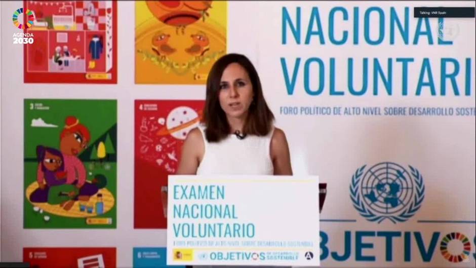 Belarra afirma que la Agenda 2030 debe ser la "hoja de ruta" del Gobierno