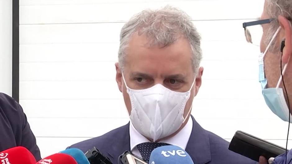 Urkullu dice que su decreto persigue ordenar lugares donde hay aglomeraciones