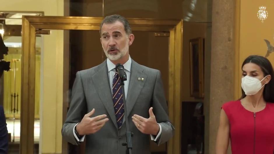 Felipe VI a olímpicos: "Sois la ilusión de España"