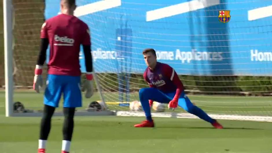 El Barça continúa con los entrenamiento de pretemporada