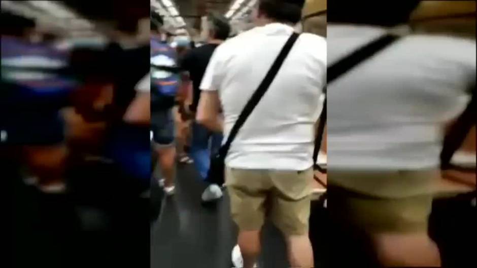 Pierde la visión de un ojo el sanitario agredido en el metro al pedir a una persona ponerse la mascarilla